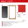 Protector de pantalla de privacidad Displex (10H) para Samsung Galaxy S24 Ultra, marco de montaje Eco, filtro de privacidad