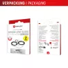 Displex Full Cover cristal de lente de cámara iPhone 15/15 Plus, 10H, protección total de cámara, Quick Mount, 2 uds.