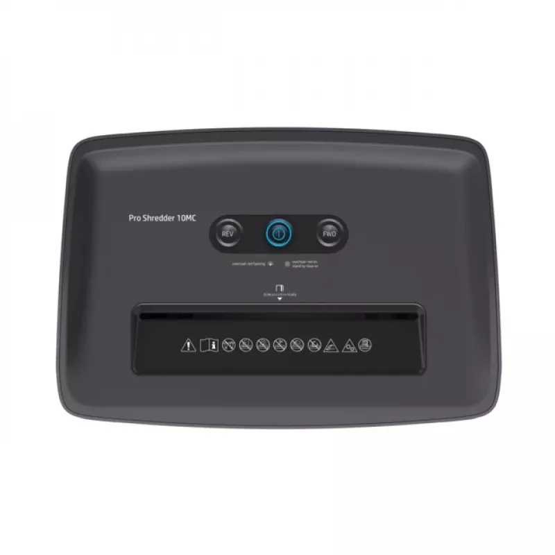 Destructora de documentos HP Pro Shredder 10MC corte en micro 55 dB 22 cm Blanco