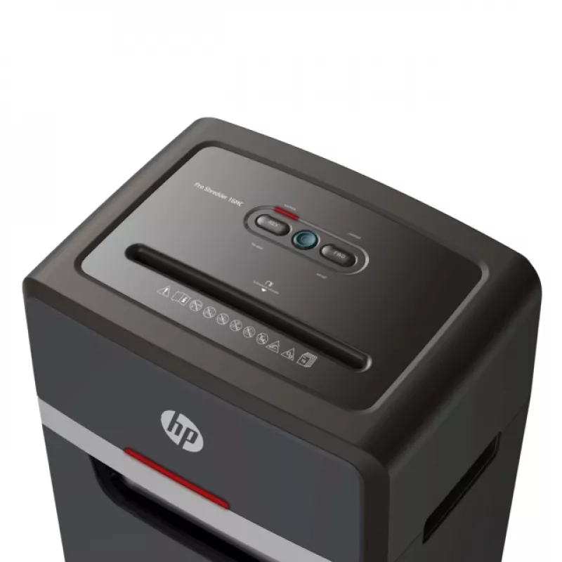 Destructora de documentos HP Pro Shredder 16MC corte en micro 55 dB 22 cm Negro