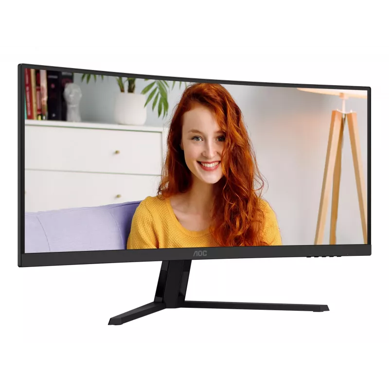 AOC B3 CU34B3E Monitor de ordenador 86,4 cm (34 pulgadas) 3440 x 1440 Píxeles Wide Quad HD LED Negro