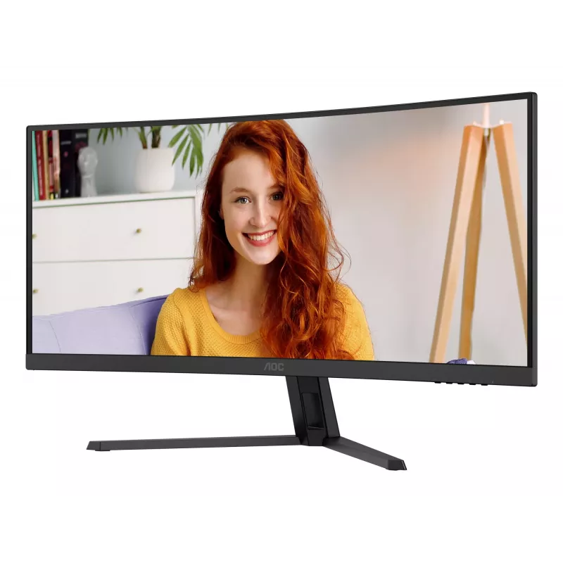 AOC B3 CU34B3E Monitor de ordenador 86,4 cm (34 pulgadas) 3440 x 1440 Píxeles Wide Quad HD LED Negro