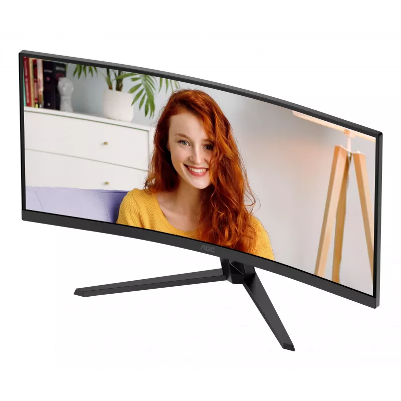 AOC B3 CU34B3E Monitor de ordenador 86,4 cm (34 pulgadas) 3440 x 1440 Píxeles Wide Quad HD LED Negro