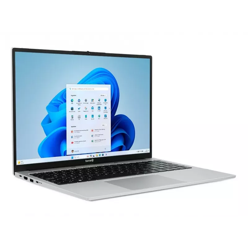 TERRA 1610R Intel® Core™ i5 i5-1334U Portátil 40,6 cm (16 pulgadas) WUXGA 16 GB DDR4-SDRAM 512 GB SSD Wi-Fi 6 (802.11ax) Windows 11 Home Alemán Negro, Plata