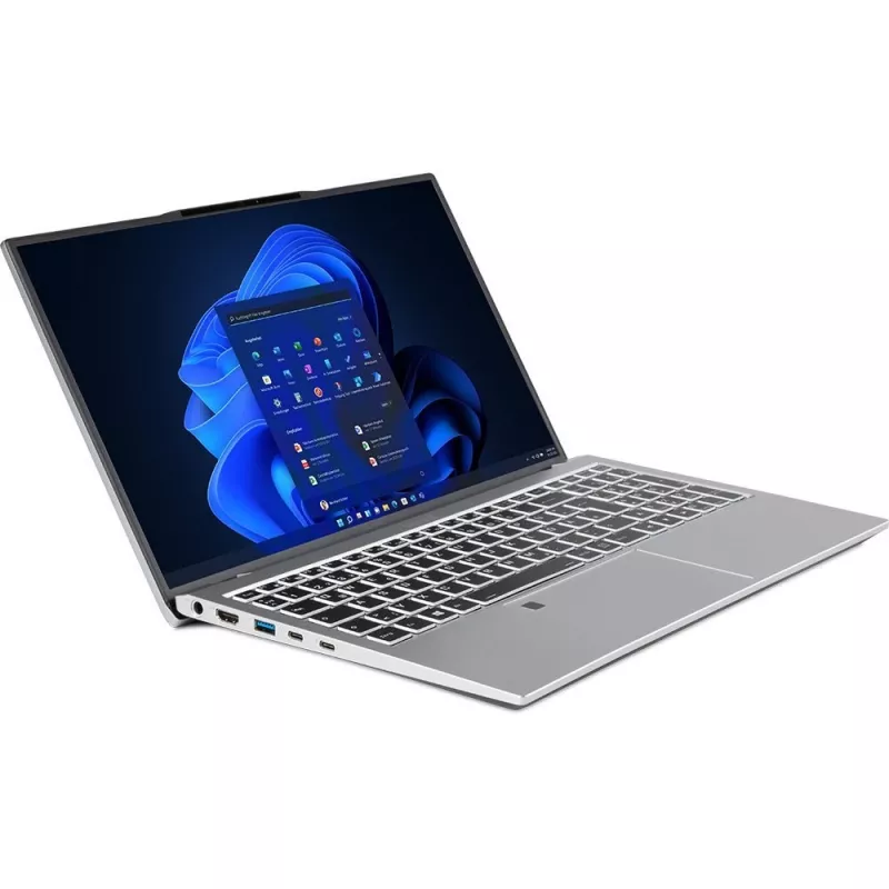 TERRA MOBILE 1551R Intel® Core™ i5 i5-1334U Portátil 39,6 cm (15,6 pulgadas) Full HD 16 GB DDR5-SDRAM 500 GB SSD Wi-Fi 6 (802.11ax) Windows 11 Pro Alemán Plata