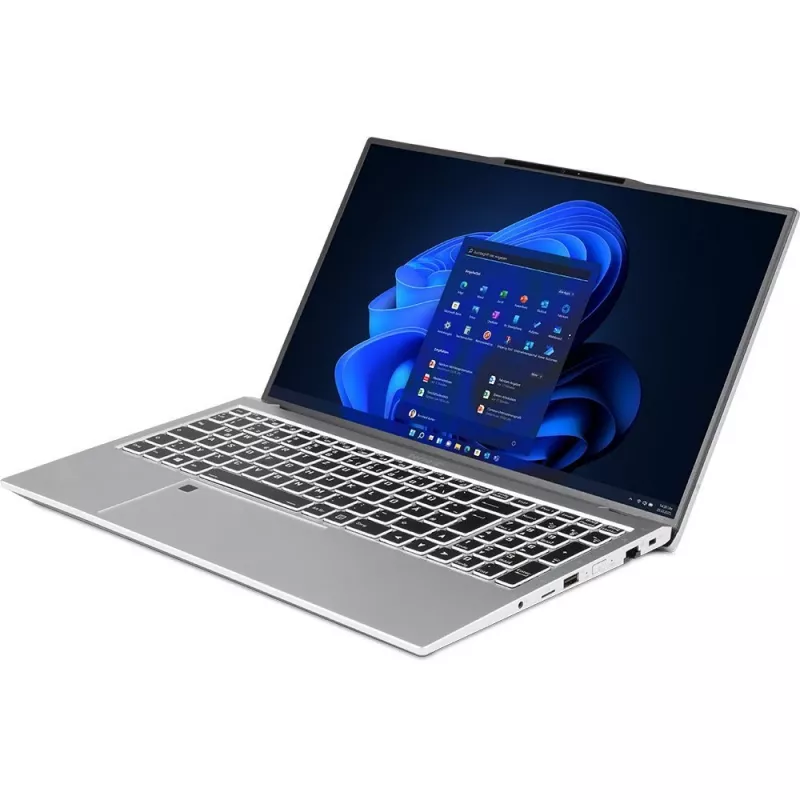 TERRA MOBILE 1551R Intel® Core™ i5 i5-1334U Portátil 39,6 cm (15,6 pulgadas) Full HD 16 GB DDR5-SDRAM 500 GB SSD Wi-Fi 6 (802.11ax) Windows 11 Pro Alemán Plata