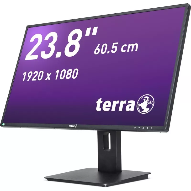 TERRA 3030250 Monitor de ordenador 60,5 cm (23,8 inch) 1920 x 1080 píxeles Full HD LED Negro