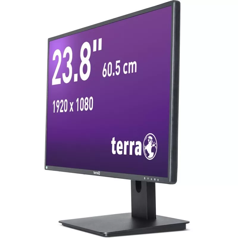 TERRA 3030250 Monitor de ordenador 60,5 cm (23,8 inch) 1920 x 1080 píxeles Full HD LED Negro