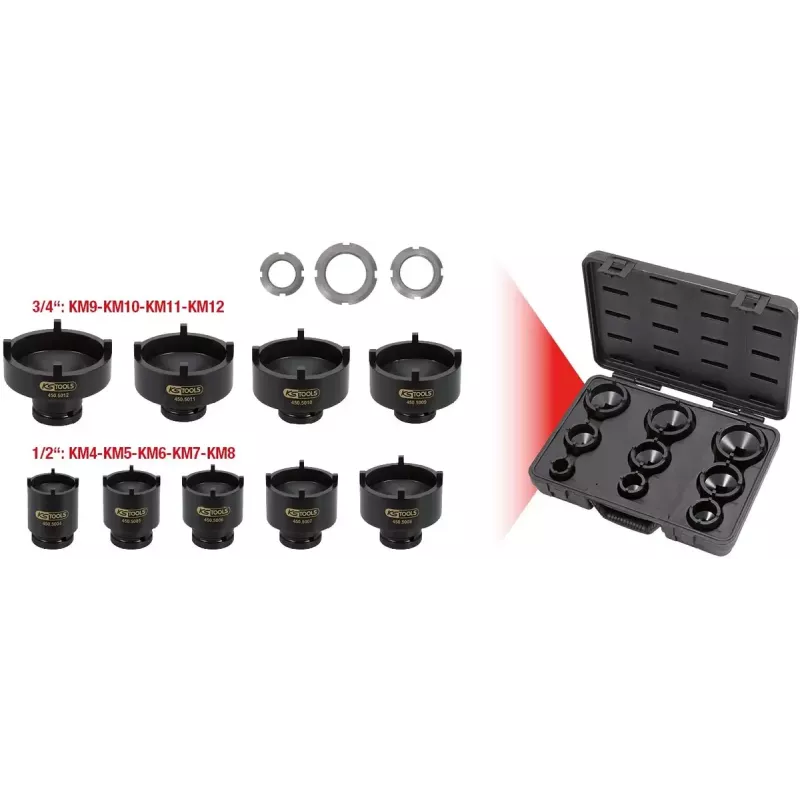 Juego de herramientas para mecánico KS Tools 450.5000