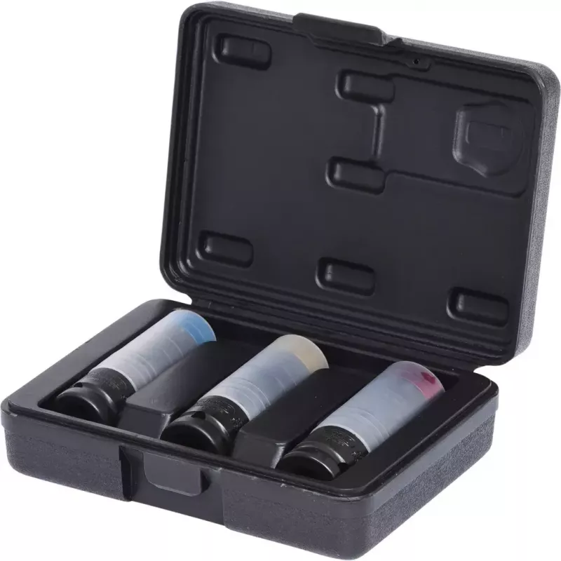 Juego de vasos KS Tools 515.0990 accionamiento 1/2 pulgadas 3 piezas