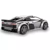 Jamara CaDA Audi R8 Coupé 1:14 gris, set de bloques RC 2,4 GHz