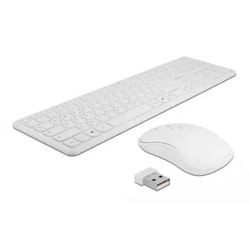 Conjunto de teclado y ratón universal RF inalámbrico DeLOCK 12703