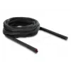 Funda protectora de cables autoadhesiva de doble capa DELOCK 5 m x 19 mm negro