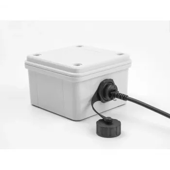Conector de cable DeLOCK RJ12 hembra a RJ12 hembra IP68 impermeable negro