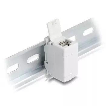 DeLOCK 90768 Módulo keystone plano gris RJ-45