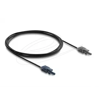 Cable de fibra óptica DELOCK 91022 multimodo POF 3 m, negro/gris