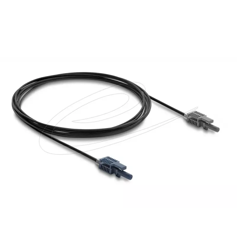 Cable de fibra óptica DELOCK 91022 multimodo POF 3 m, negro/gris