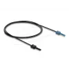 Adaptador de fibra óptica DELOCK 91023 multimodo, cable de plástico POF 1,0 m, negro/azul