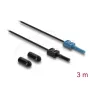Cable adaptador de fibra óptica DELOCK 91026, multimodo POF, 3 m, negro/azul, 1 ud.