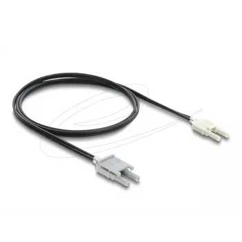 Cable adaptador de fibra óptica DELOCK 91027 multimodo 100 cm negro/gris, 1 ud.