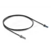 Adaptador de fibra óptica DELOCK 91031 — multimodo, cable de 1,0 m, negro/gris/azul, 1 ud.