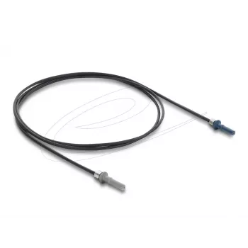 Adaptador de fibra óptica DELOCK 91031 — multimodo, cable de 1,0 m, negro/gris/azul, 1 ud.