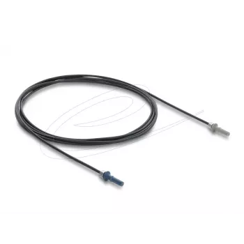 Cable de fibra óptica DELOCK 91034, multimodo POF, 2 m, negro/gris/azul