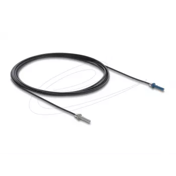 Cable adaptador de fibra óptica DELOCK 91035 multimodo 3 m, negro/gris/azul, 1 ud.