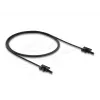 Adaptador de fibra óptica DELOCK 91036 multimodo, negro, cable de 100 cm, 1 ud.