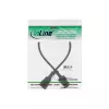 InLine alargador de alimentación, C13 / C14, negro, 0,75m, 0,75 m, conector C14, conector C13, H05VV-F, 250 V