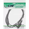 Cable de alimentación InLine conector macho Inglaterra / conector hembra Euro 8, 1,8 m, BS 1363, conector hembra C7, 250 V, 2,5 A