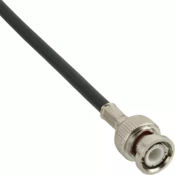 Conector macho BNC para crimpar InLine para cable de vídeo RG59, bronce, 7 g, 70 mm, 123 mm, 15 mm, 9 g
