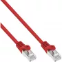 Cable de conexión InLine F/UTP Cat.5e rojo 5 m, 5 m, Cat5e, F/UTP (FTP), RJ-45, RJ-45, rojo