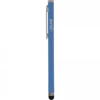 Lápiz stylus InLine 55467B para pantallas táctiles azul
