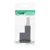 InLine adaptador de cable de red Cat.6A, RJ45 macho / hembra, acodado 90° hacia abajo