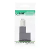 InLine adaptador de cable de red Cat.6A, RJ45 macho/hembra, acodado 90° hacia la izquierda