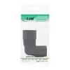 InLine adaptador de alimentación IEC 60320 C14/C13, acodado izquierda/derecha, dispositivo IEC de 3 polos