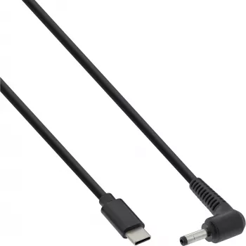 InLine cable de carga USB-C a portátil BenQ/ASUS (redondo/pequeño), 2m