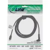 InLine cable de carga USB-C a portátil BenQ/ASUS (redondo/pequeño), 2m