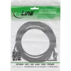 InLine cable de red fino, U/FTP, Cat.8.1, TPE libre de halógenos, negro 3m