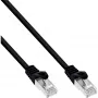 InLine B-72502S Cable de conexión Cat.5e SF/UTP, 2 m, negro, pack de 40