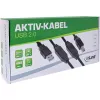 InLine cable activo USB 2.0, USB-A macho a USB-B macho, 15 m, 15 m, USB A, USB B, USB 2.0, 0,48 Gbit/s, negro
