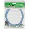 Cable de red InLine cable de red fino 74914B RJ45 Cat.6A 1,5 m azul
