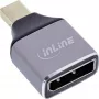 InLine 17291C Adaptador de cable DisplayPort Mini DisplayPort gris, negro