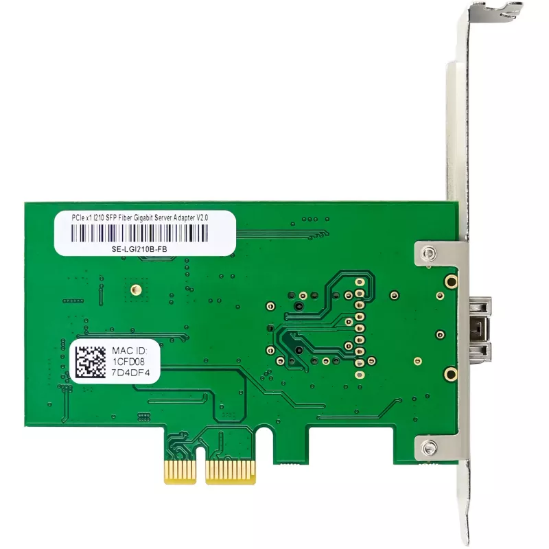 Tarjeta de red interna InLine 51125N fibra óptica 1000 Mbit/s PCI Express