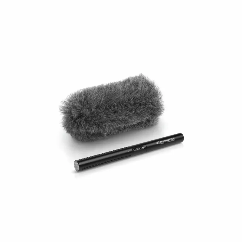 Micrófono de condensador para cámara Sennheiser MKE 600 — 40–20000 Hz, 256 mm, Mini-XLR, negro