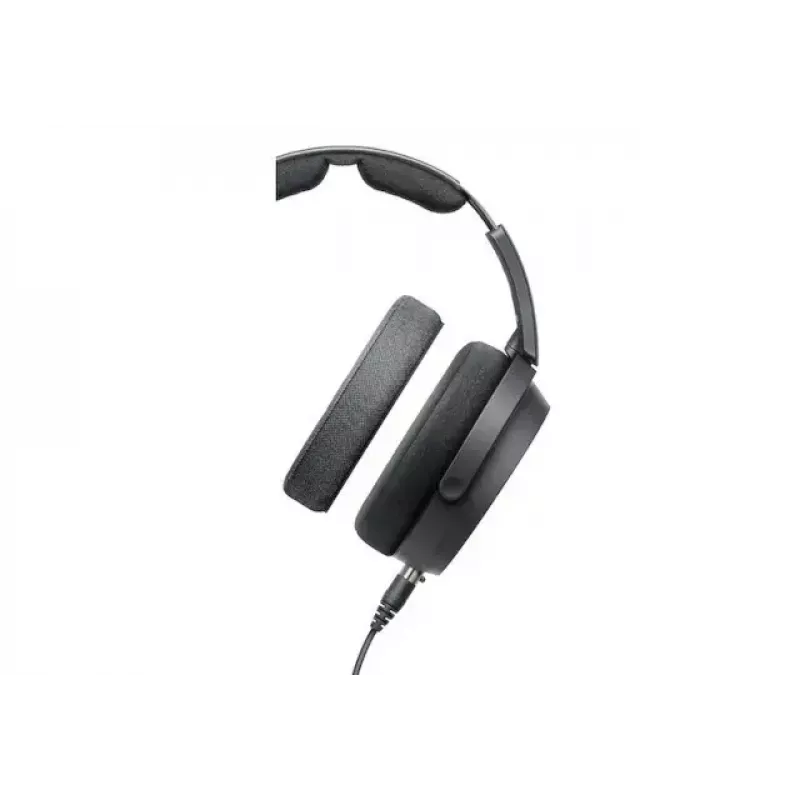Auriculares de estudio over-ear con cable Sennheiser HD 490 PRO PLUS — acústica abierta, transductores de 38 mm, 130 Ω, cable de 1,8 m, plegables, negro