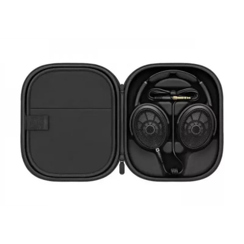Auriculares de estudio over-ear con cable Sennheiser HD 490 PRO PLUS — acústica abierta, transductores de 38 mm, 130 Ω, cable de 1,8 m, plegables, negro