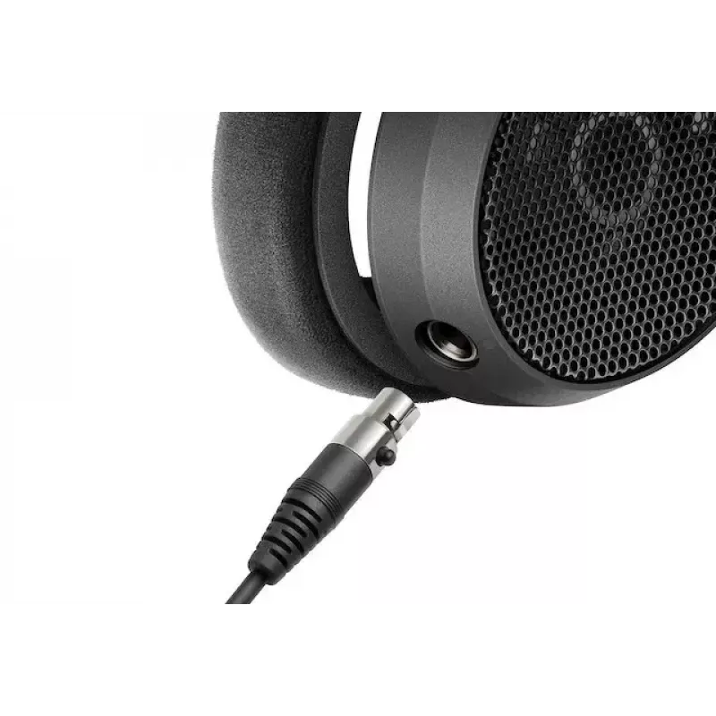Auriculares de estudio over-ear con cable Sennheiser HD 490 PRO PLUS — acústica abierta, transductores de 38 mm, 130 Ω, cable de 1,8 m, plegables, negro