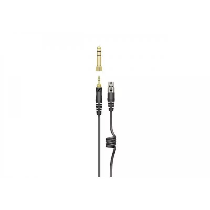 Auriculares de estudio over-ear con cable Sennheiser HD 490 PRO PLUS — acústica abierta, transductores de 38 mm, 130 Ω, cable de 1,8 m, plegables, negro